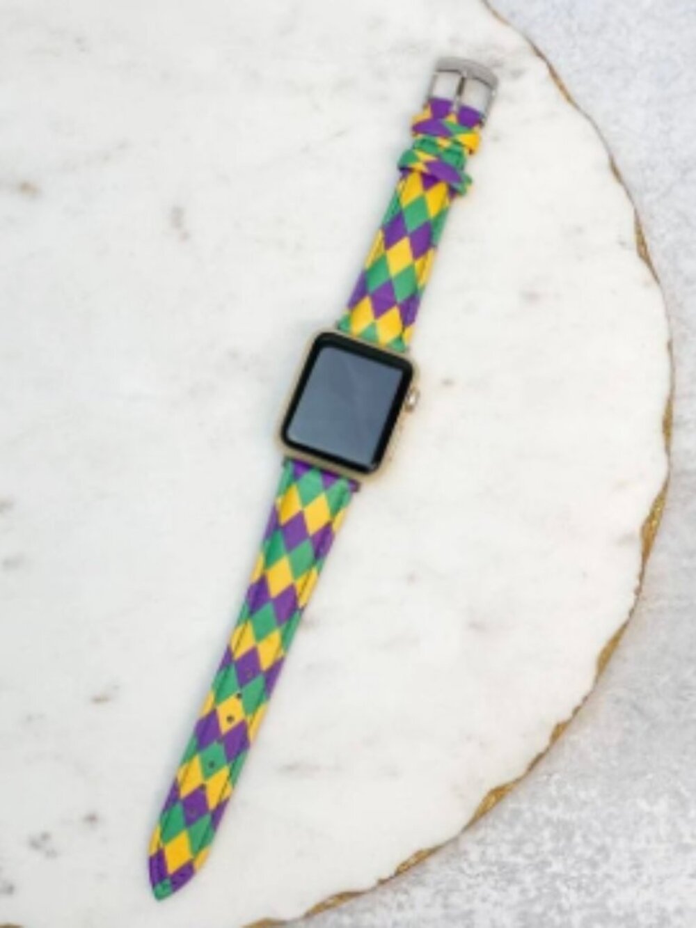 Mardi Gras Watch Band (for Apple Watch)